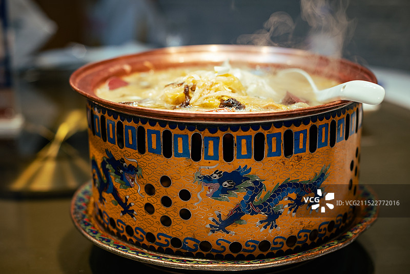 东北酸菜锅 酸菜 东北美食图片素材