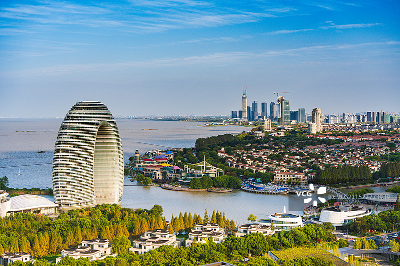 湖州太湖旅游度假区-太湖月亮湾图片素材