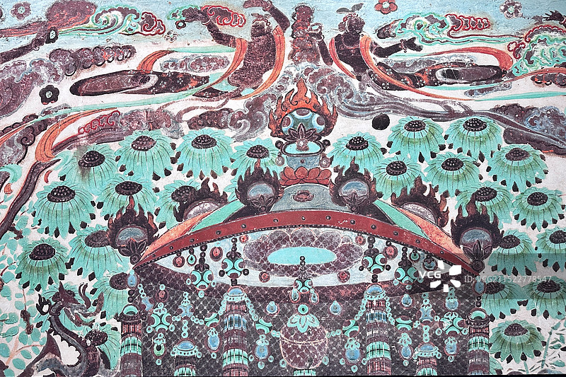 敦煌壁画图片素材