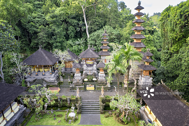 印度尼西亚巴厘岛乌布传统寺庙图片素材