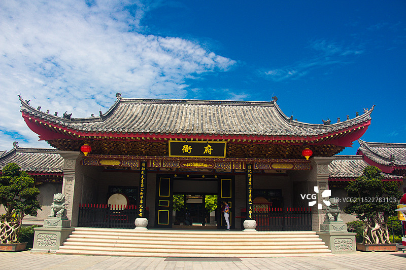 福州平潭坛南湾—海坛古城旅游区图片素材