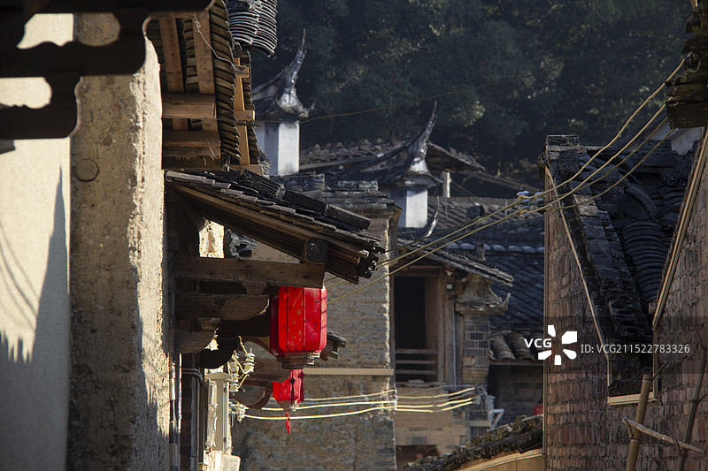 宁德屏南县漈下古村文化旅游景区图片素材