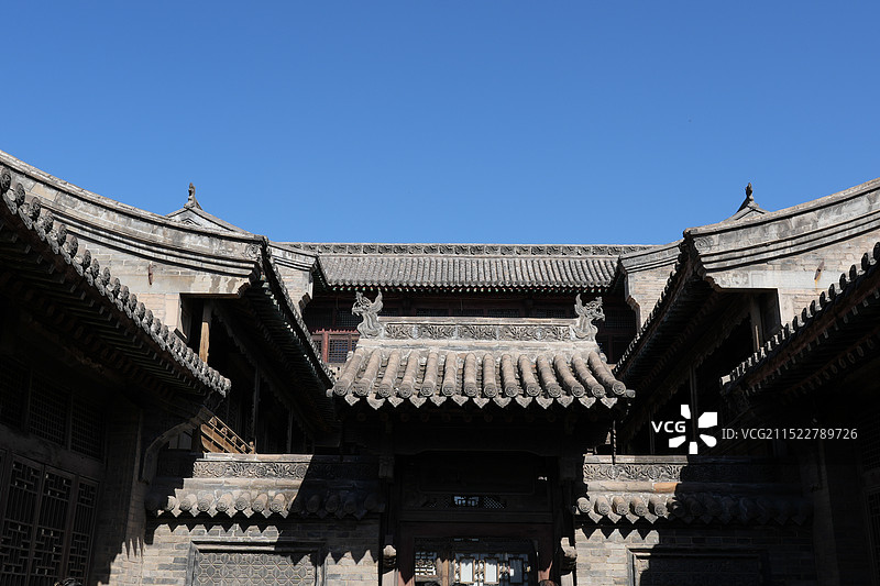 山西晋中灵石王家大院图片素材