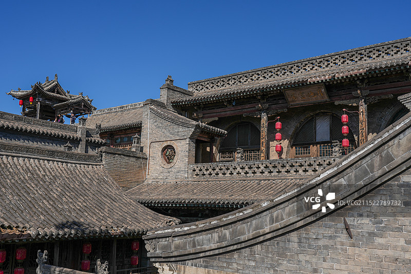 山西晋中灵石王家大院图片素材