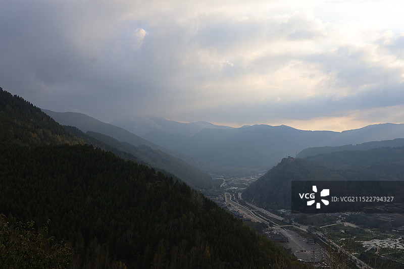 山西五台山图片素材