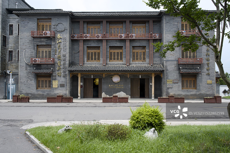 扬州市春江花月夜艺术馆-张若虚纪念馆图片素材