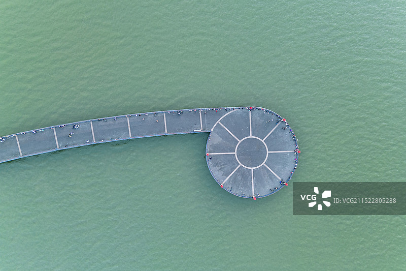 深圳湾大桥景观图片素材