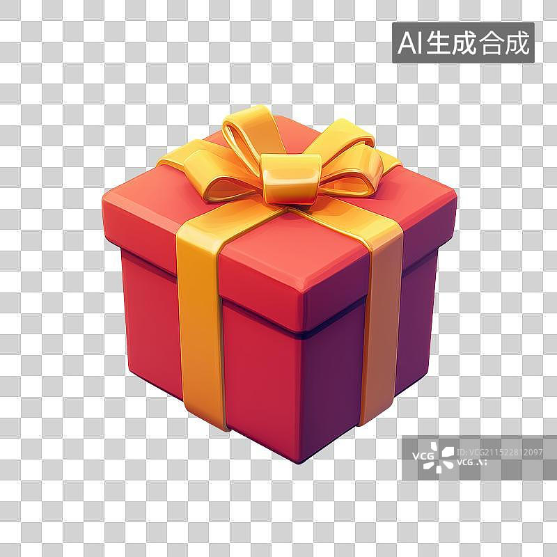 【AI数字艺术】中国风礼物盒图片素材