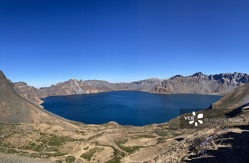 长白山天池图片素材