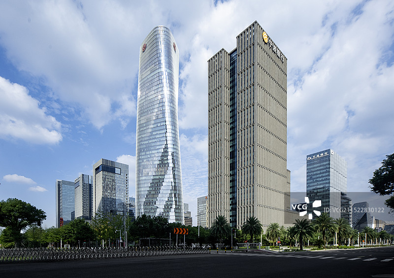 宁波市鄞州区东部新城国际金融中心中银大厦图片素材