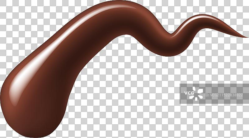 诱人的巧克力酱糖浆飞溅图片素材
