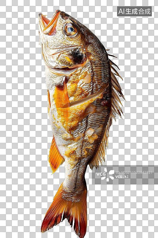 【AI数字艺术】免抠|红鲷鱼的特写图片素材