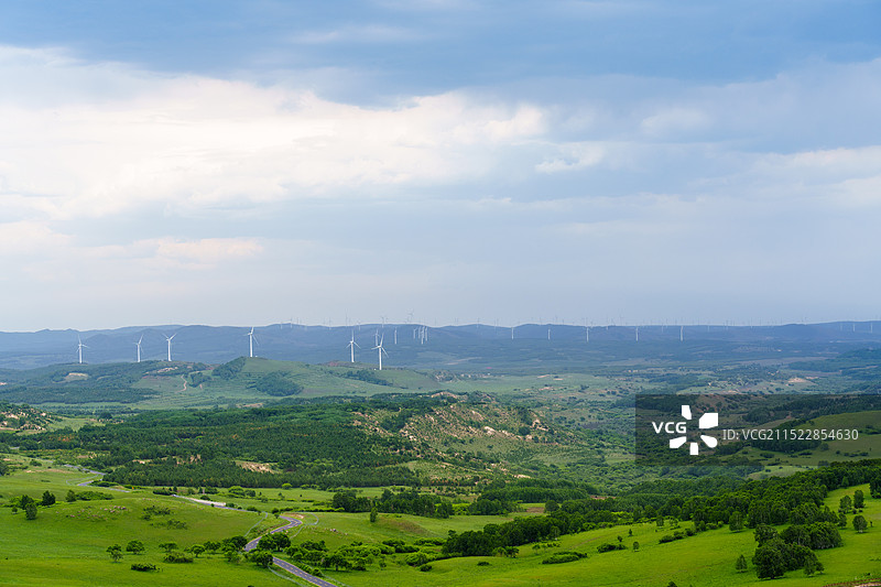 承德御道口草原森林风景区图片素材