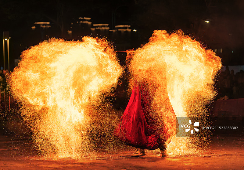 火舞·中秋图片素材