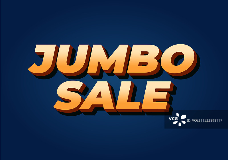 现代3D色彩巨型促销文字效果图片素材