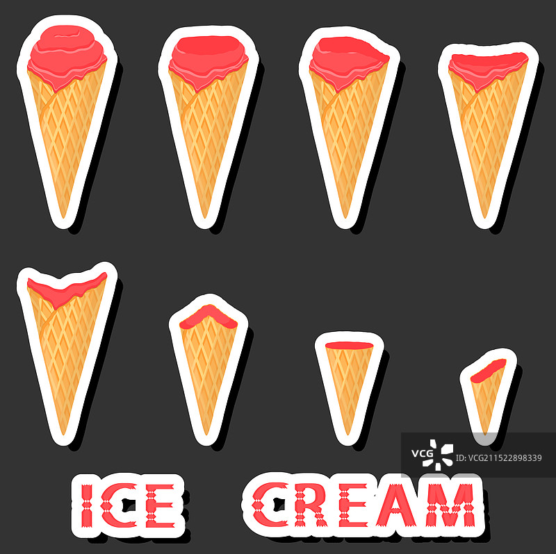 各种天然甜点彩色合集图片素材