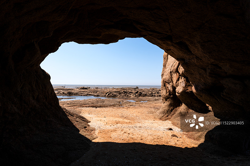 团山景区岸边图片素材