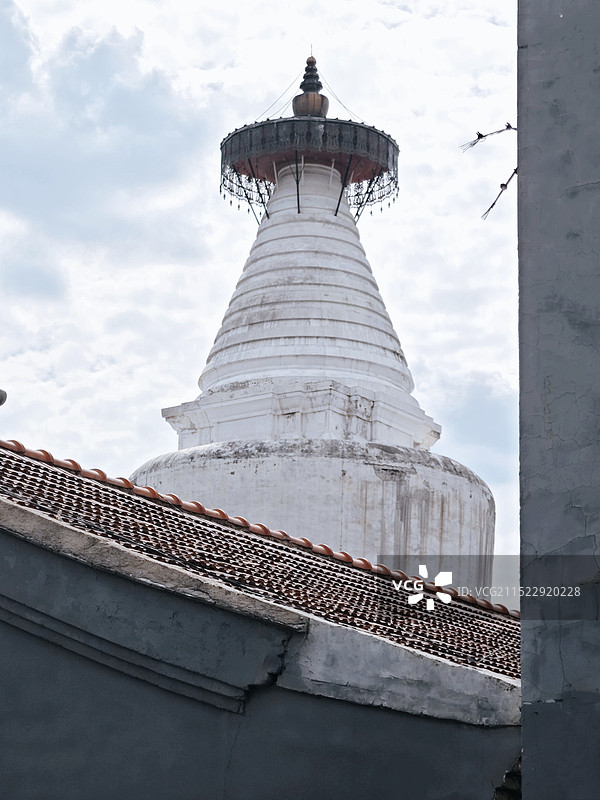 北京妙应寺白塔图片素材