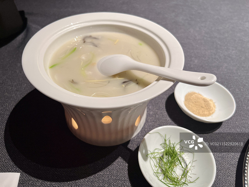 粤菜顺德拆鱼羹图片素材