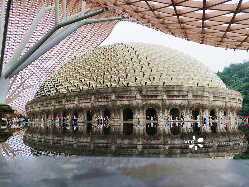 南京牛首山佛顶宫图片素材