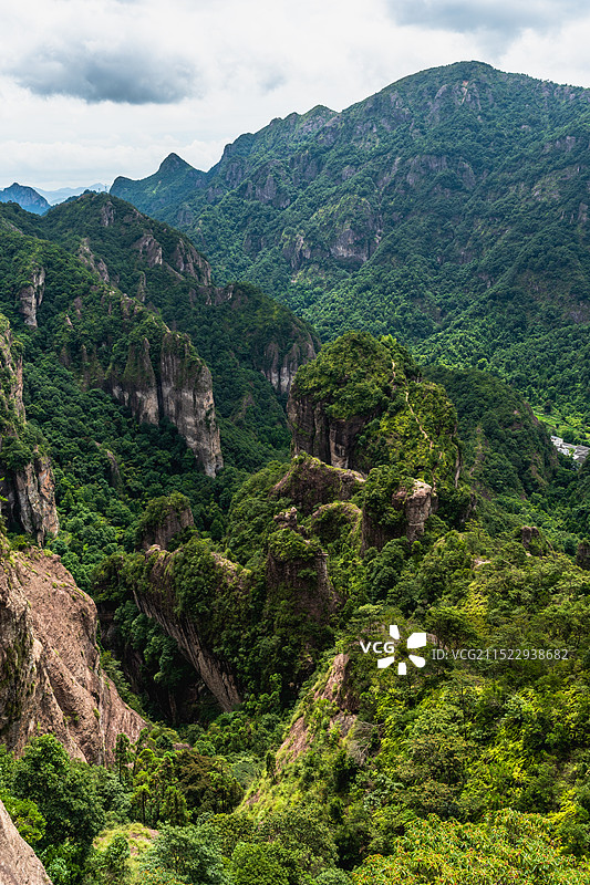雁荡山灵岩风景区图片素材