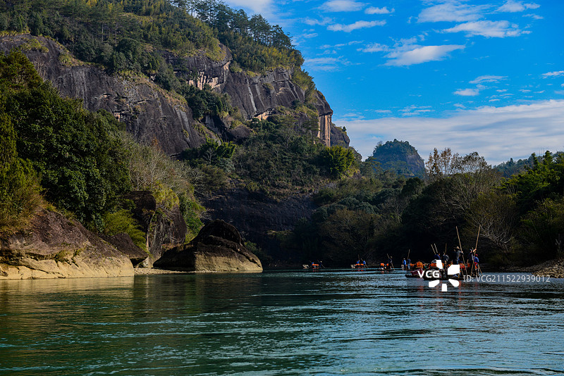 中国福建省武夷山风光图片素材