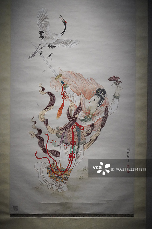 四川省成都市天府美术馆的美术展览图片素材