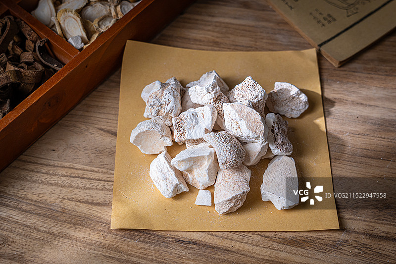 中药龙骨图片素材