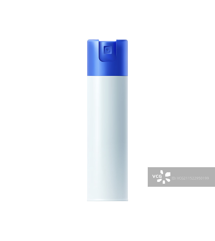 清洁剂和清洁用品喷雾瓶样机图片素材