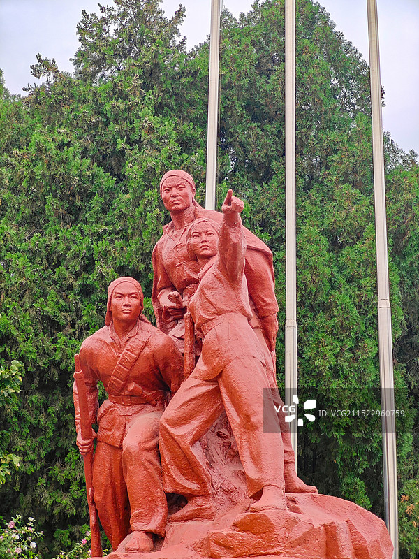 邯郸邯山区晋冀鲁豫革命纪念园图片素材
