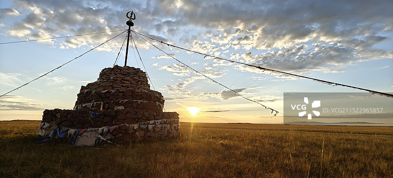 呼伦贝尔大草原图片素材