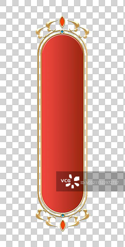 中式金边素材边框图片素材