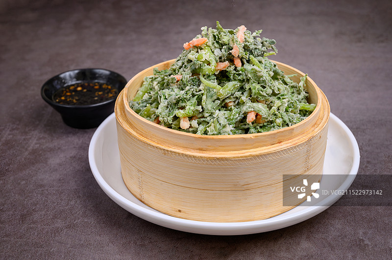 蒸苦累蒸野菜，图片素材