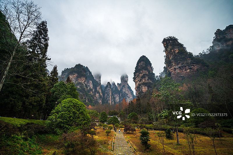湖南省张家界金鞭溪图片素材
