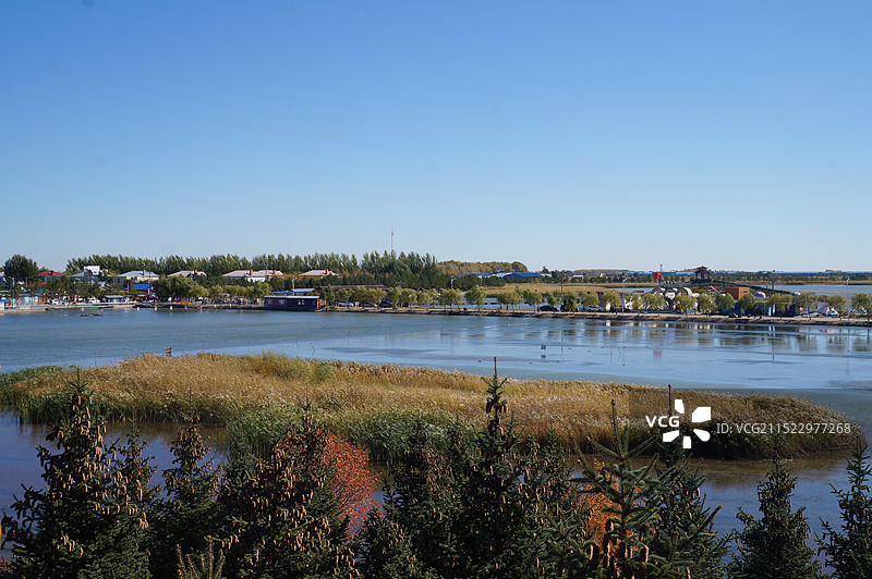 中国黑龙江省齐齐哈尔市铁锋区察汗诺风景区图片素材