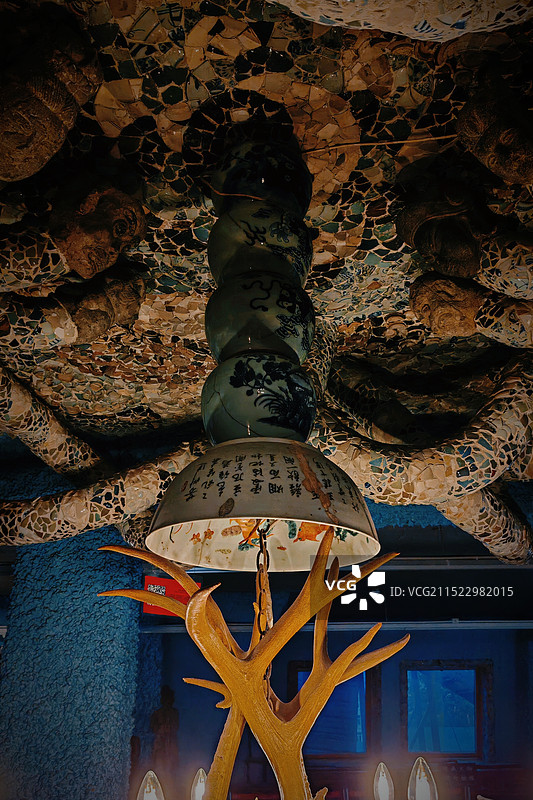 天津瓷房子图片素材