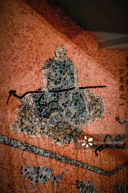 天津瓷房子图片素材