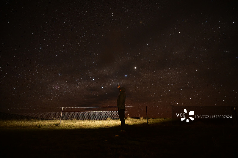 新西兰特卡波湖观星Lake Tekapo图片素材