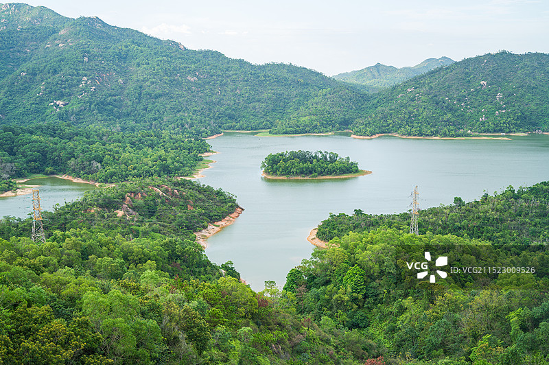 香山湖云道 大镜山图片素材