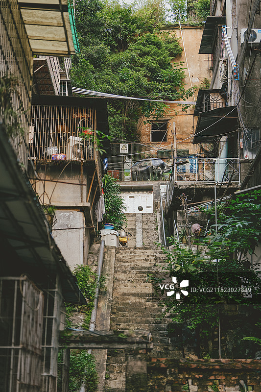 山城 坡道 楼梯图片素材