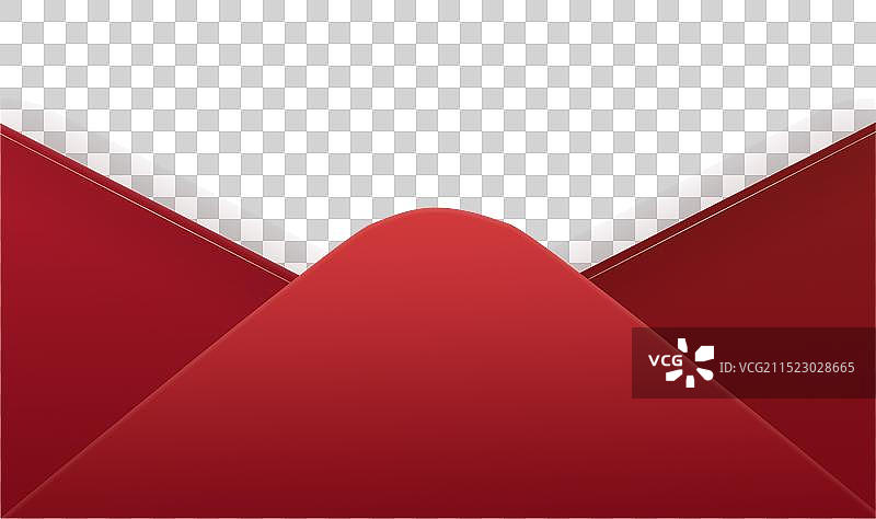 红色渐变信封图片素材