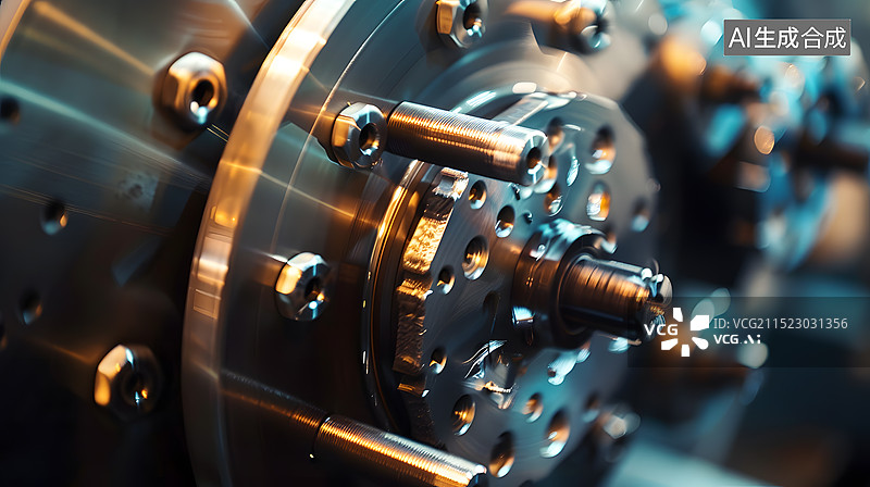 【AI数字艺术】科技设备齿轮图片素材