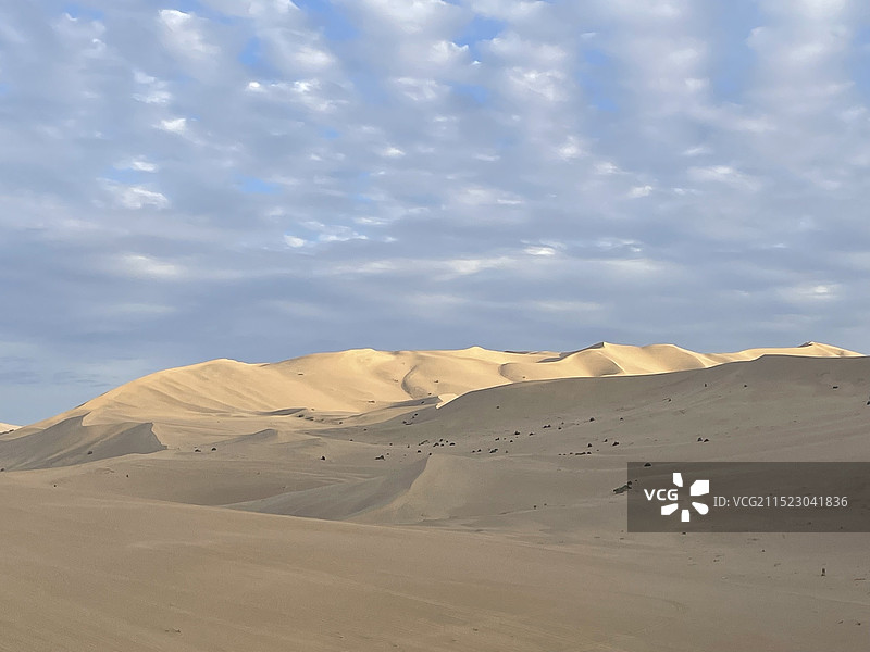 敦煌鸣沙山日落图片素材