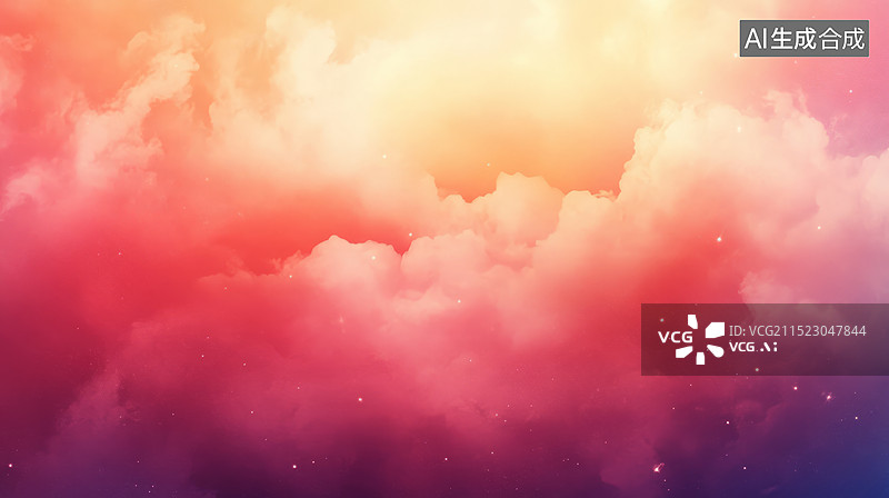 【AI数字艺术】抽象红色背景图片素材