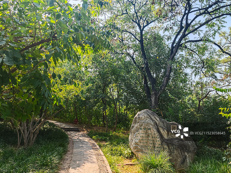 邯郸丛台区赵苑公园图片素材