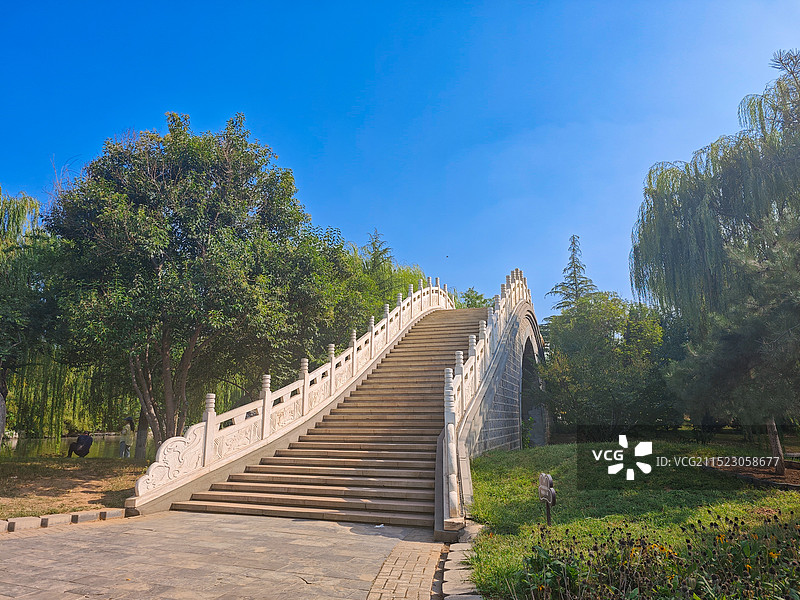 邯郸丛台区赵苑公园图片素材