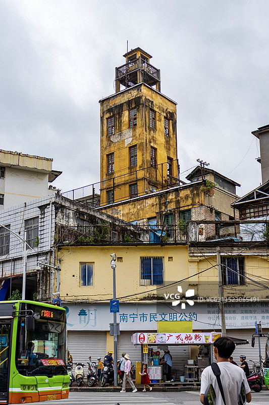 南宁市兴宁区望火楼建筑图片素材