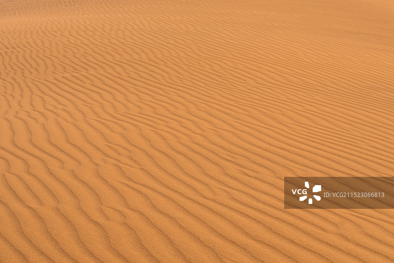 日光下的库布齐沙漠纹理图片素材