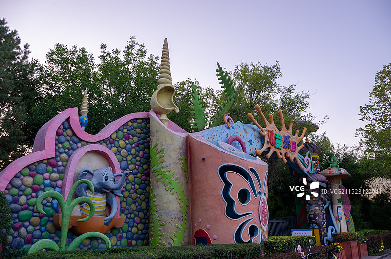 塔城乌苏市儿童公园图片素材