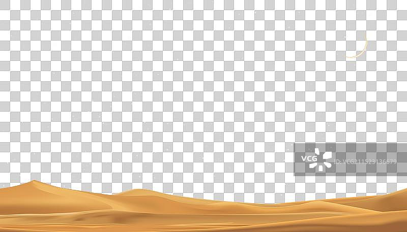 沙漠斋月星夜图片素材